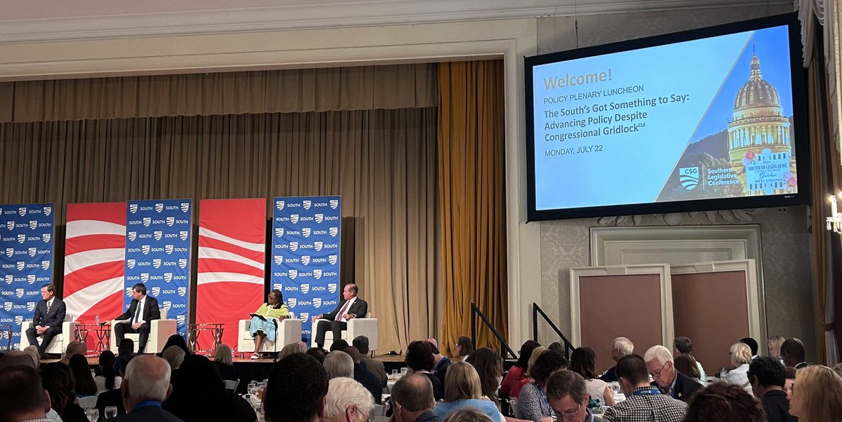 Team Canada always shows up for <a href="/CSGSouth/">CSG South</a>  - this is the best place to engage directly with the best state legislators &amp; policy influencers to highlight our shared goals and methodologies. #SLC2024 <a href="/CanCGAtlanta/">Canada in the Southeast United States</a>