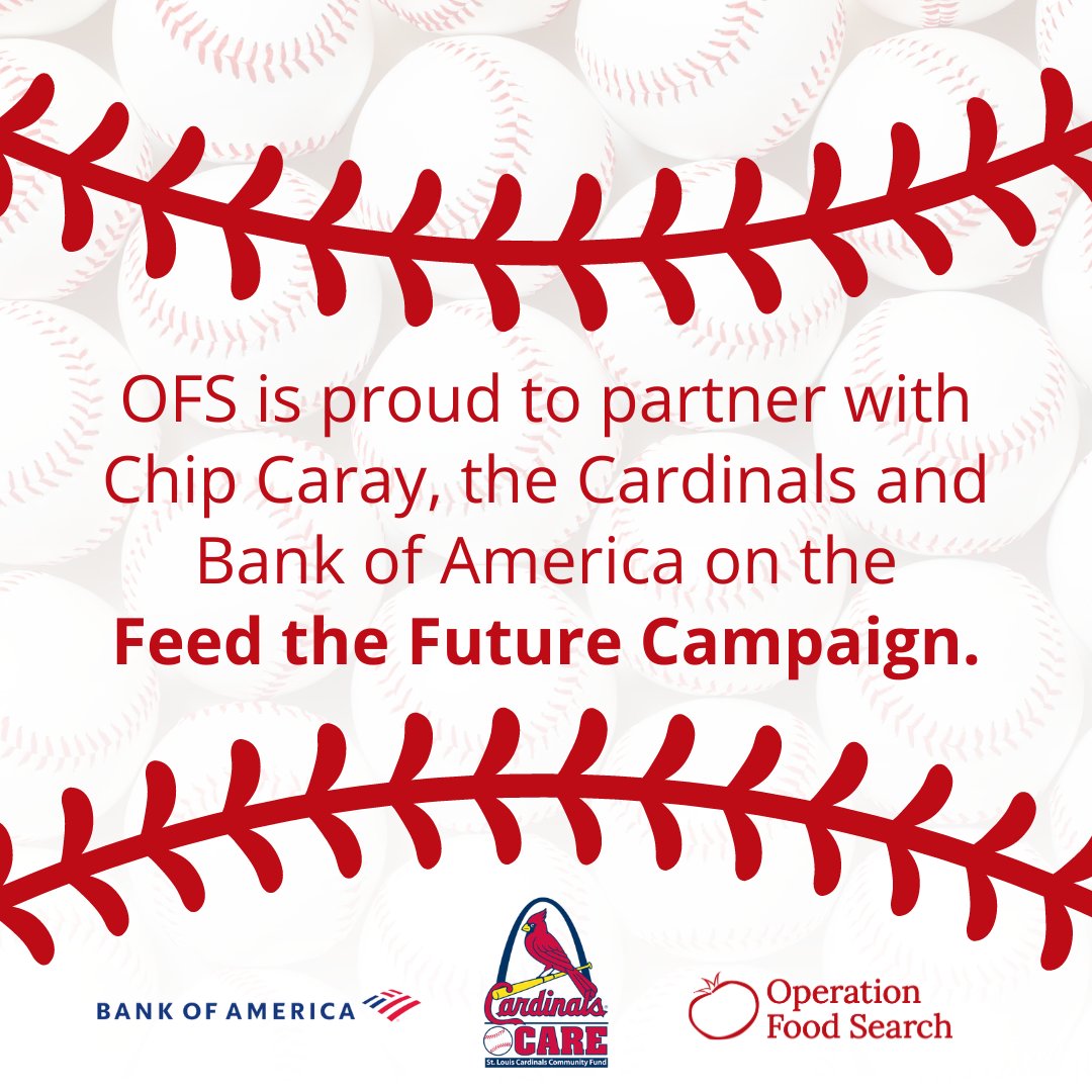 Here's another reason to cheer on the <a href="/Cardinals/">St. Louis Cardinals</a> this season! Every time they turn a double play, <a href="/BankofAmerica/">Bank of America</a> and Cardinals Care make a donation to OFS! Thank you to them and to @ChipSCaray. Learn more and make your own donation at loom.ly/c87hqUU