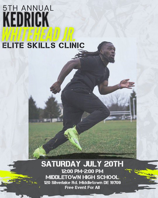 5th Annual Kedrick Whitehead Jr. Elite Skills Clinic was a success!! Thank you to all the campers and coaches! Year 6 will be GREAT!