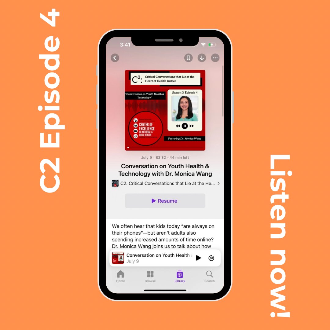 🗣️ hey Siri, I have a question....

Listen now to the latest episode of C2 with Dr. Monica Wang now! bit.ly/C2Podcast_BUSP…
