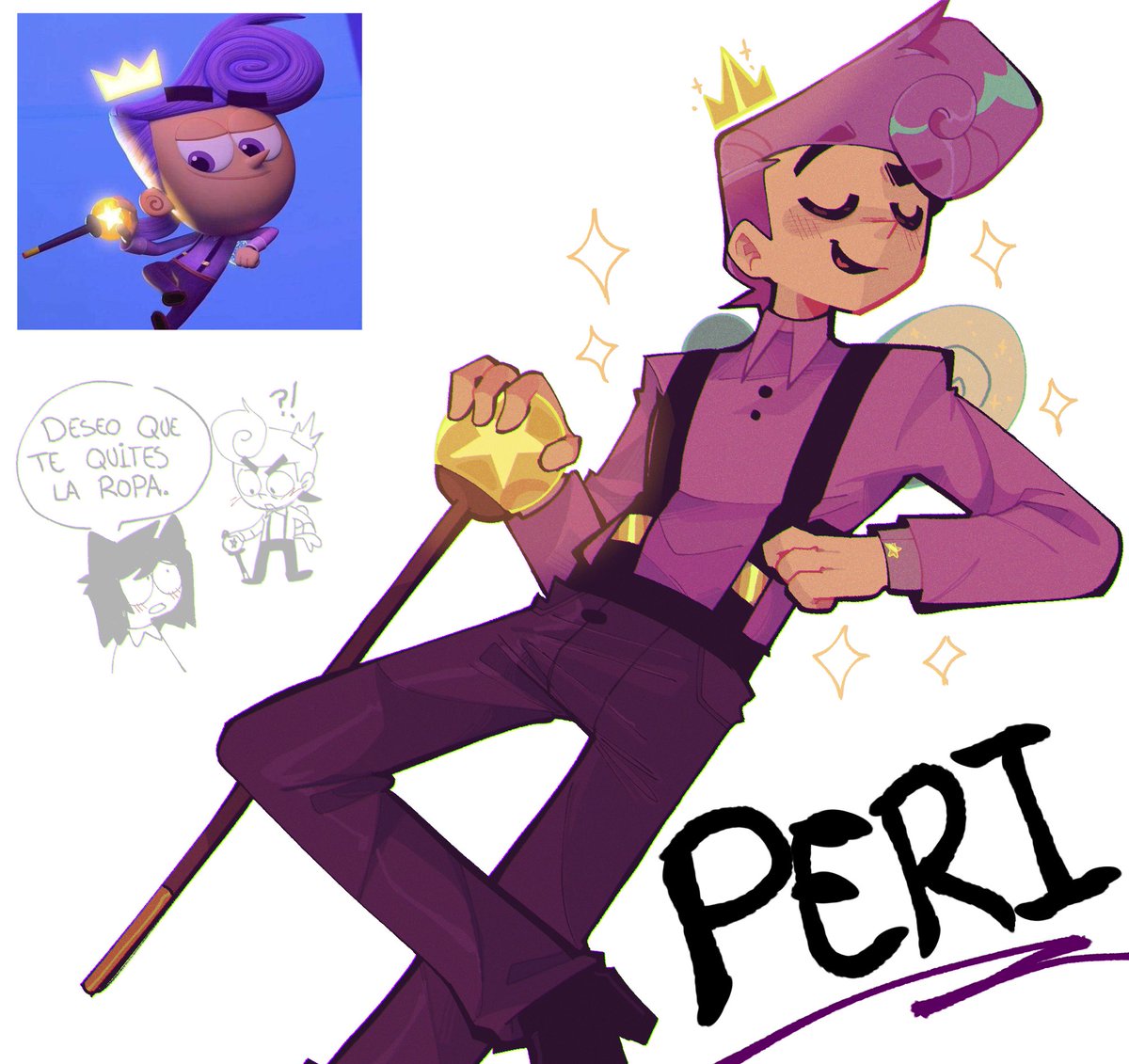 Que lindo es Poof/Peri 🥺🥺🥺