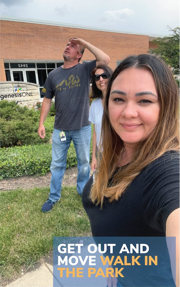 mygenesisONE's tweet photo. 🌟 #TerrificTuesday Alert! 🌟
We made this Tuesday terrific by getting out and moving! 🚶♀️🌳🚶♂️
Why we promote these walks:
✨ Boost energy and mood
✨ Enhance cardiovascular health
✨ Connect with nature
✨ Support "people" sustainability
#WalkForHealth #GetOutAndMove https://t.co/6ILt3IDPoE