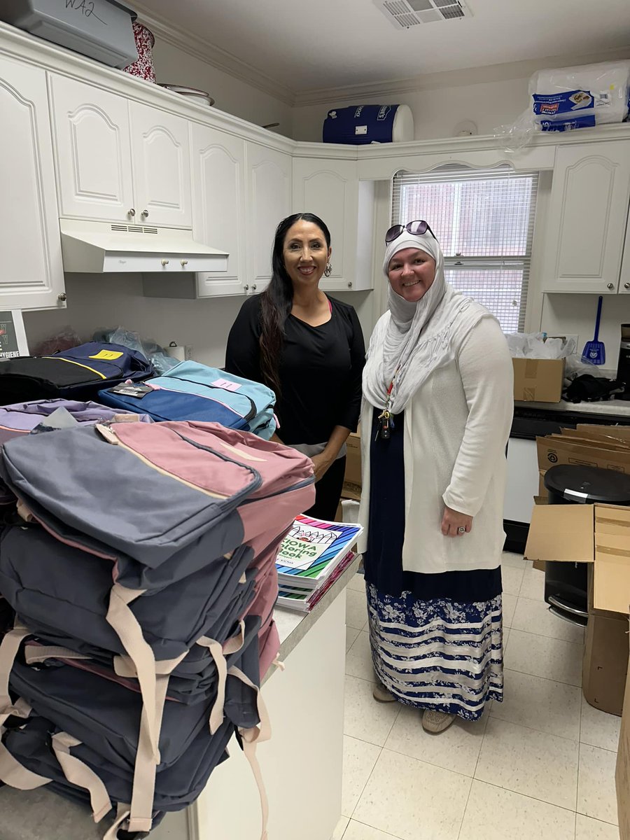 Thank you to the Kiowa Tribe Education Agency for coming to the Tulsa Kiowa Tribe District 7 Legislative Office! Your support with the Kiowa Back-to-School Clothing Assistance and handing out backpacks has made a difference for our Kiowa students. 🌟