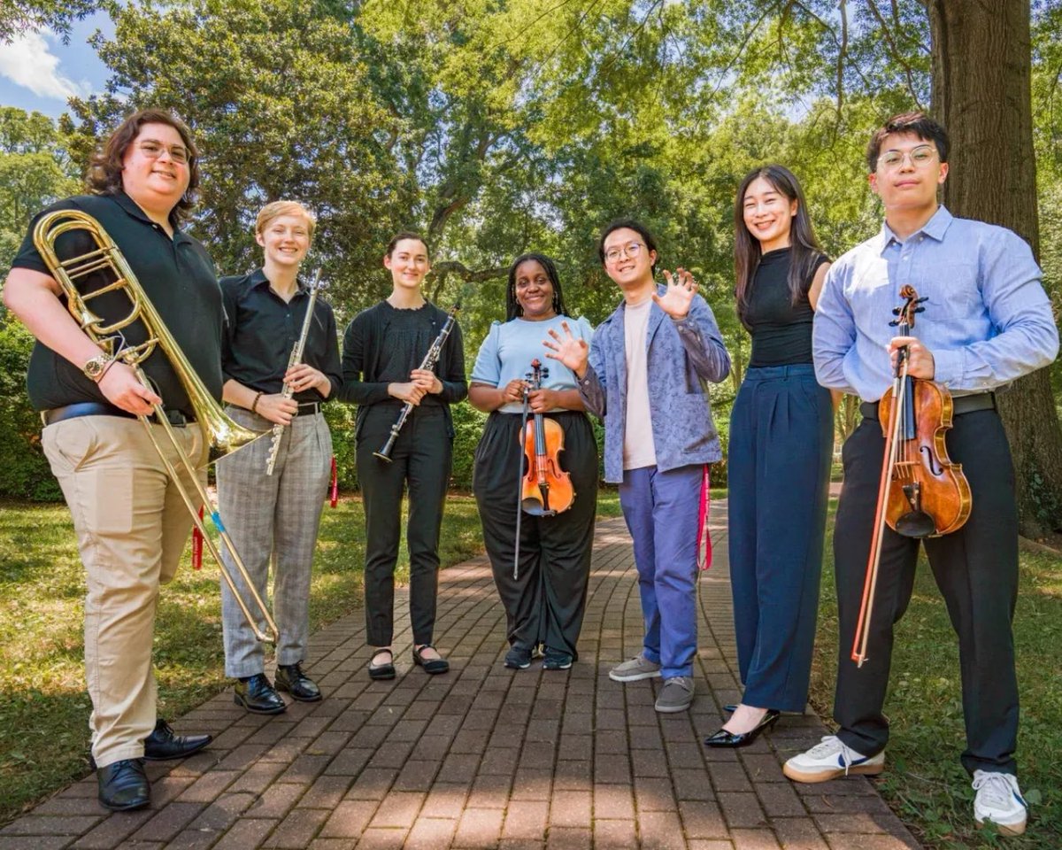 Join us in congratulating our alumna Sarah Darragh for being one of the <a href="/EMFSummerStudy/">Eastern Music Festival</a> ’s 2024 Concerto Competition winners!

Sarah will also perform Debussy’s Première Rhapsodie this Thu, Jul 25, at 8 pm in Dana Auditorium at Guilford College!