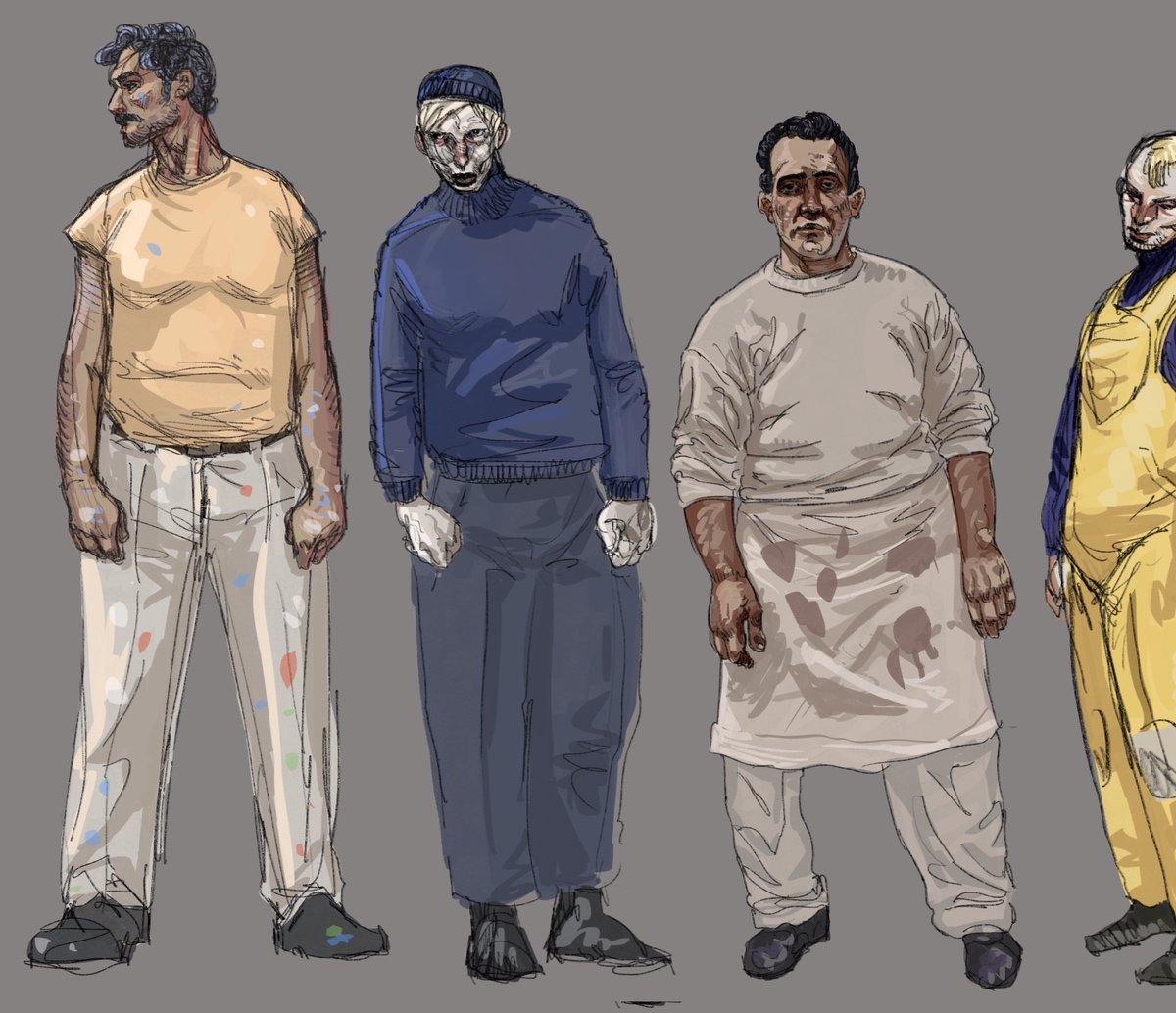Sumrlog's tweet photo. Haunted ship story concepts https://t.co/sZwJMLHJEJ