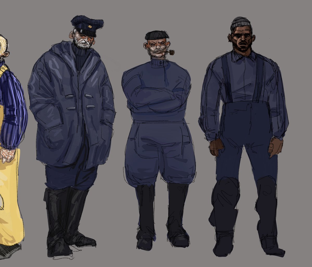 Sumrlog's tweet photo. Haunted ship story concepts https://t.co/sZwJMLHJEJ