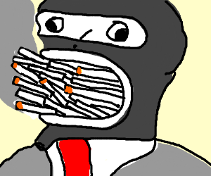 spy with cigarettes in mouth csAlfredo (@That_CS_Alfredo) on X