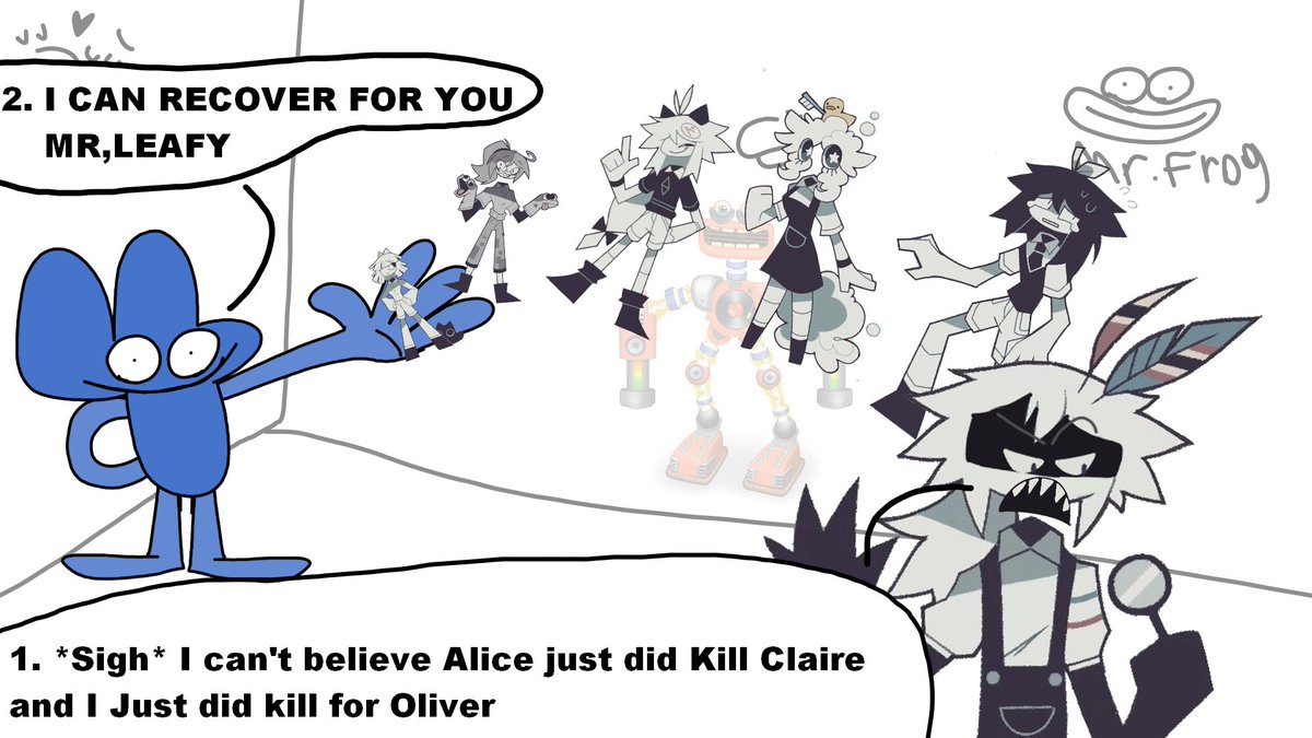 OliverN20779278's tweet photo. Four did Recover Everyone FPE #FPE #fundamentalpapereducation #Fanart
#Fpecomic #BFB #bfdi #tpot #ComicDub https://t.co/4ndgHKvPbV