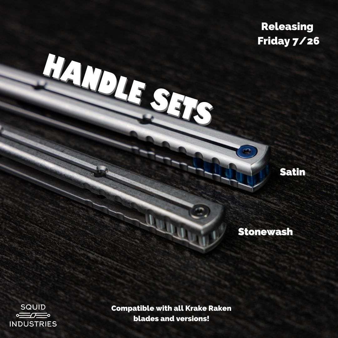 SquidIndustries's tweet photo. Titanium Krake Raken releasing this Friday! 😎

https://t.co/VbLlqnWT0f

https://t.co/lRaKeZ8j9W https://t.co/jD9d4rDLO3