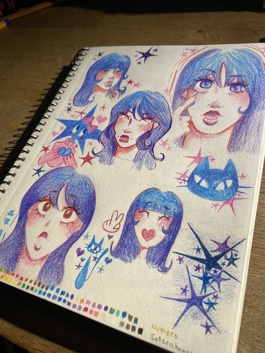 nteeksi's tweet photo. I kinda love and hate it at the same time, but I LOVE the colours🥰🫶
#colours #drawing #fatass #lesbian #pen #pencil #Pencildrawing #silly #smallartist #skibidi_toilet #blue #pink #star #dont_ask https://t.co/7KJSelG24e