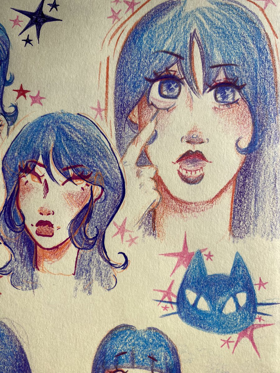 nteeksi's tweet photo. I kinda love and hate it at the same time, but I LOVE the colours🥰🫶
#colours #drawing #fatass #lesbian #pen #pencil #Pencildrawing #silly #smallartist #skibidi_toilet #blue #pink #star #dont_ask https://t.co/7KJSelG24e