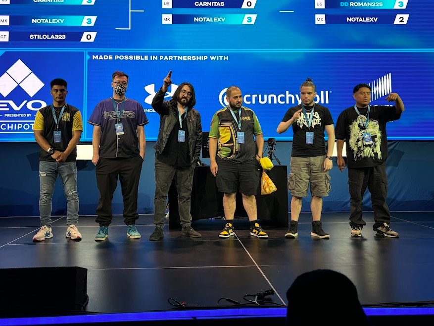 Killer Instinct (@killerinstinct) on Twitter photo Congratulations to the Top 6 of Killer Instinct Anniversary Edition at #Evo2024! #PlayKI
π₯ @_aaantthony
π₯ <a href="/roman22gilbert/">Roman Gilbert</a>
π₯ <a href="/AlexVazco/">NotAlexV</a>
π
<a href="/IAmCarnitas/">LAGr Carnitas</a> (4th)
π
<a href="/XiBassiX/">UA|Bass (ππ°π³π΅π¦)</a> (5th)
π
<a href="/StiloLA323/">marlon ordonez</a> (5th) Congratulations to the Top 6 of Killer Instinct Anniversary Edition at #Evo2024! #PlayKI
π₯ @_aaantthony
π₯ <a href="/roman22gilbert/">Roman Gilbert</a>
π₯ <a href="/AlexVazco/">NotAlexV</a>
π
<a href="/IAmCarnitas/">LAGr Carnitas</a> (4th)
π
<a href="/XiBassiX/">UA|Bass (ππ°π³π΅π¦)</a> (5th)
π
<a href="/StiloLA323/">marlon ordonez</a> (5th)