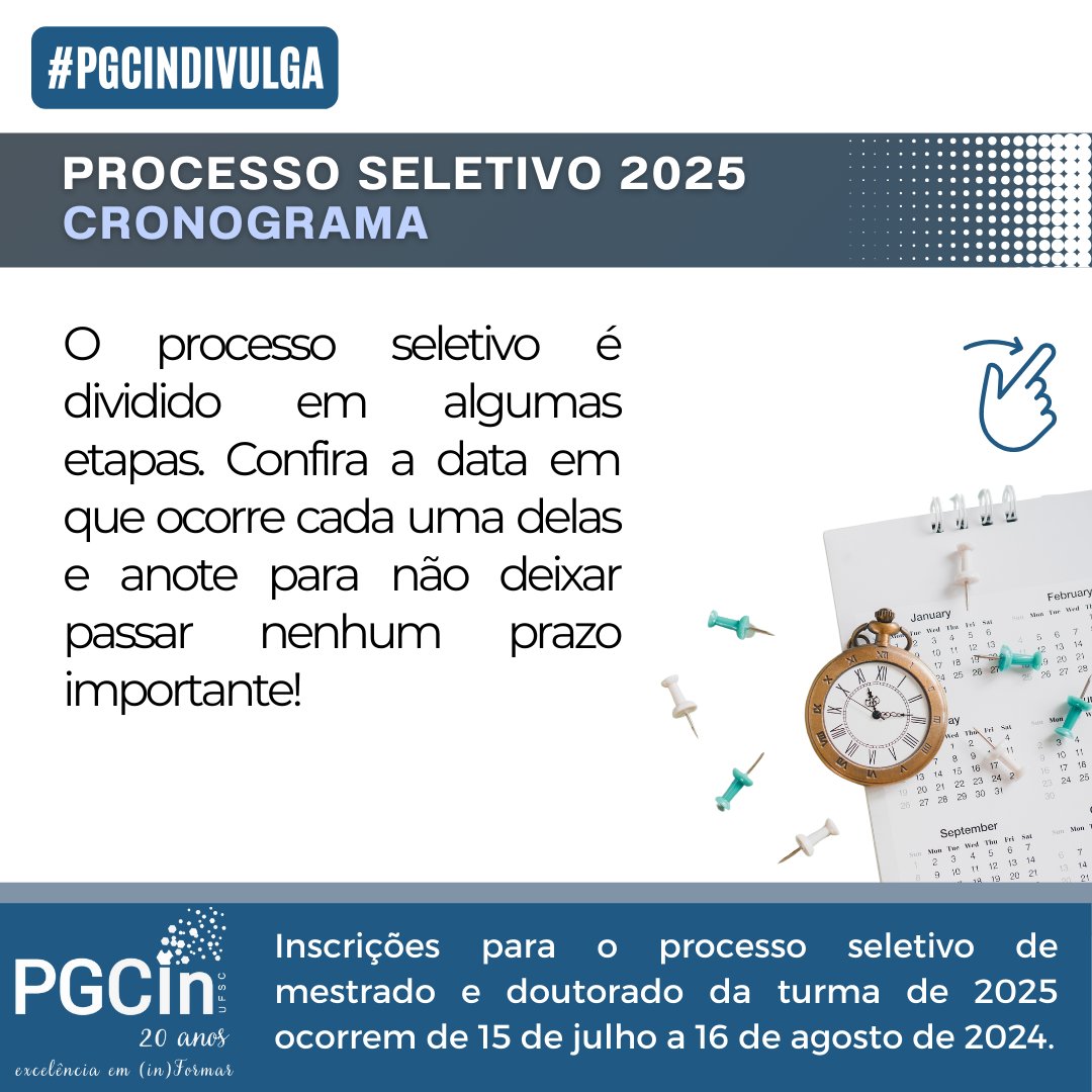 PGCIN UFSC tweet media