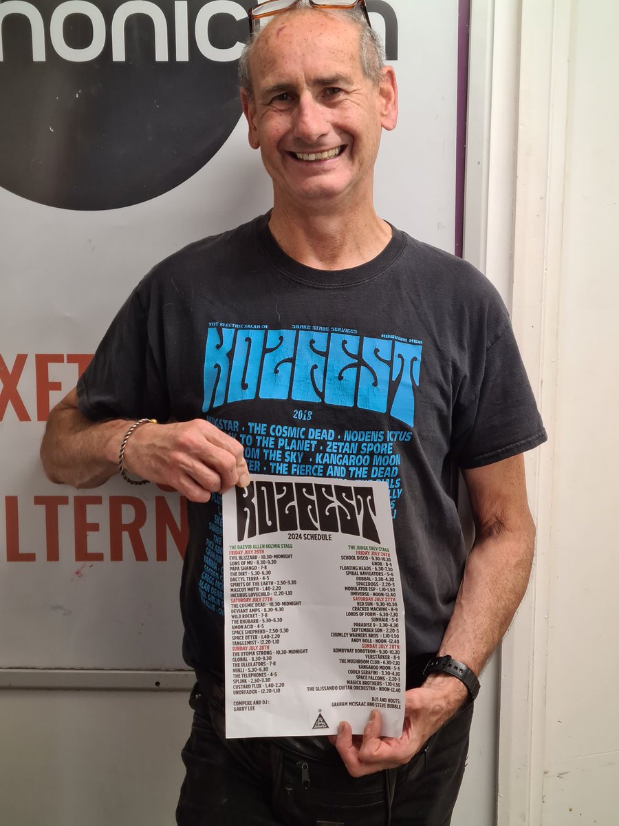 Kozfest previewed again on The Future Sound of Exeter Show on Phonic FM tonight! <a href="/phonicfm/">Phonic FM</a> <a href="/officialKozfest/">Kozfest</a> <a href="/ExeterLiving/">Exeter Living</a>