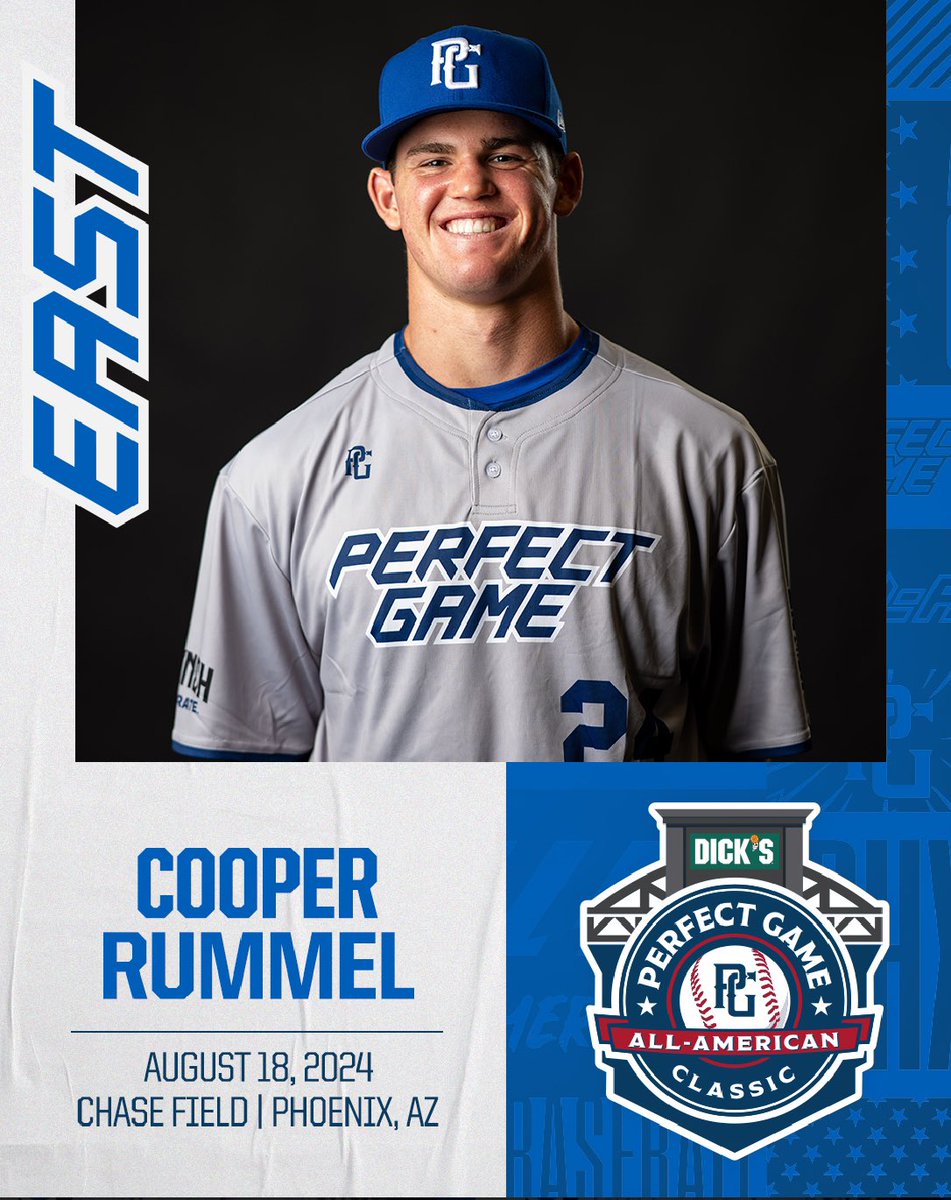 I’m extremely honored and excited to be a PG All-American. Thank you <a href="/PGAllAmerican/">Dick’s Sporting Goods All-American Classic</a>‼️🤘

<a href="/TexasBaseball/">Texas Baseball</a> @tx_senators <a href="/dstigerbaseball/">DSTigerBaseball</a>