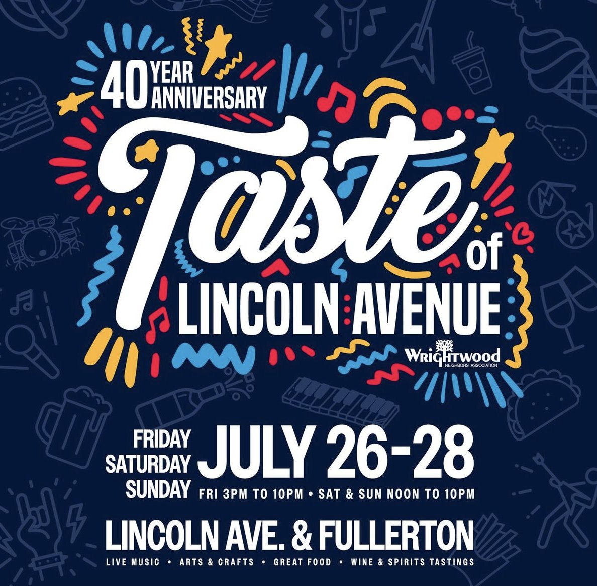 feigenholtz's tweet photo. This weekend is the 40th annual Taste of Lincoln Avenue — be sure to stop by this iconic Chicago summer festival. https://t.co/2CLZZF3cyO https://t.co/Ny94cSM6z6