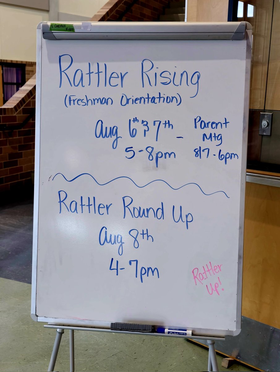 La_LunaSMHS's tweet photo. We are ready to WELCOME new Rattlers 🐍to our family!
Rattler Up Baby 🐍 
#NewStudentRegistration #Welcometothefamily #DontDoubtUs #WeStrikeAsOne https://t.co/WuBF4HW8rt