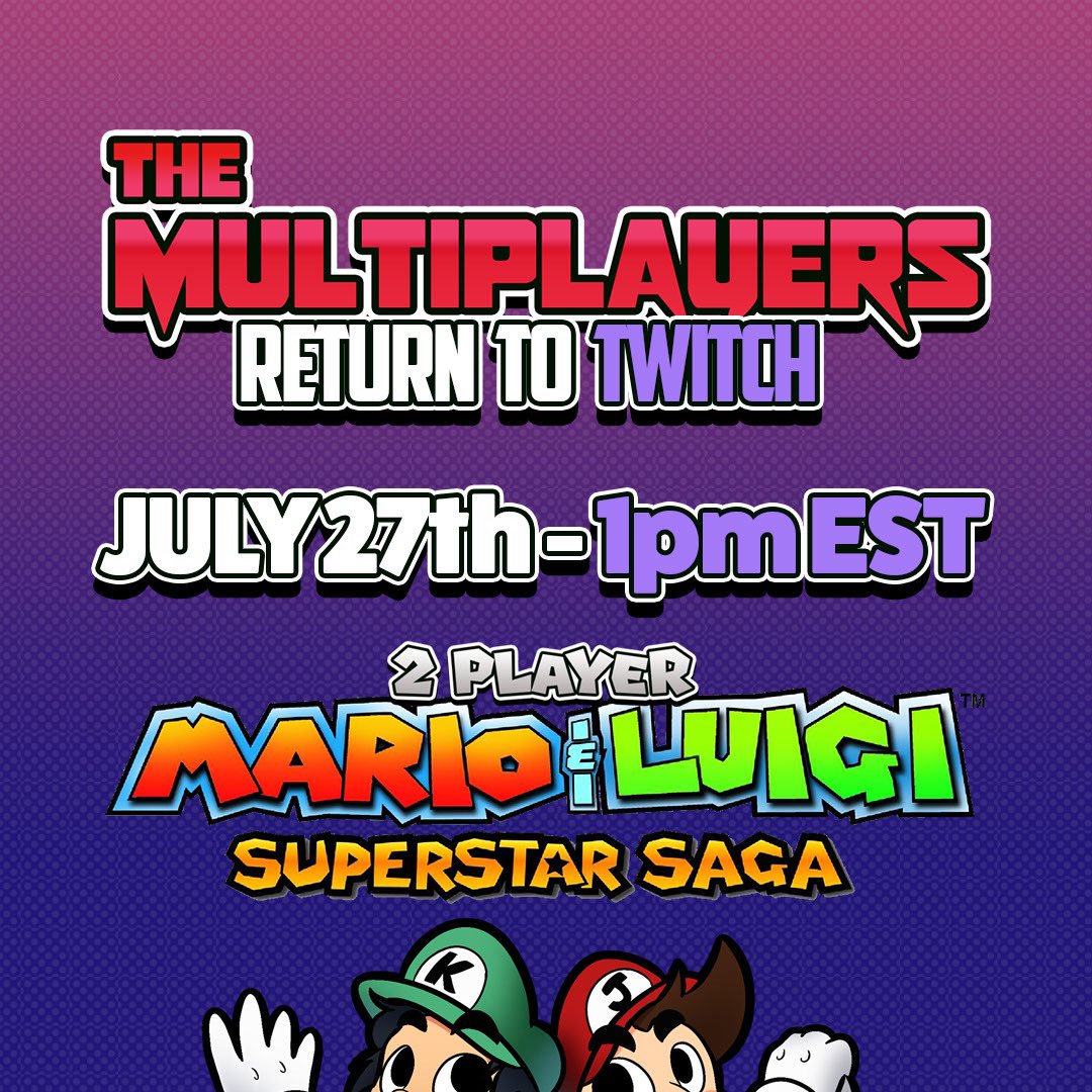 TMultiplayers's tweet photo. Oh hey you missed us? Who are we kidding you probably forgot! 

After 2 long years we’re about to be back baby! https://t.co/XoC5NAeK1O