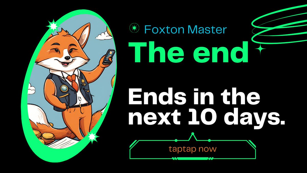 Foxton Master tweet media