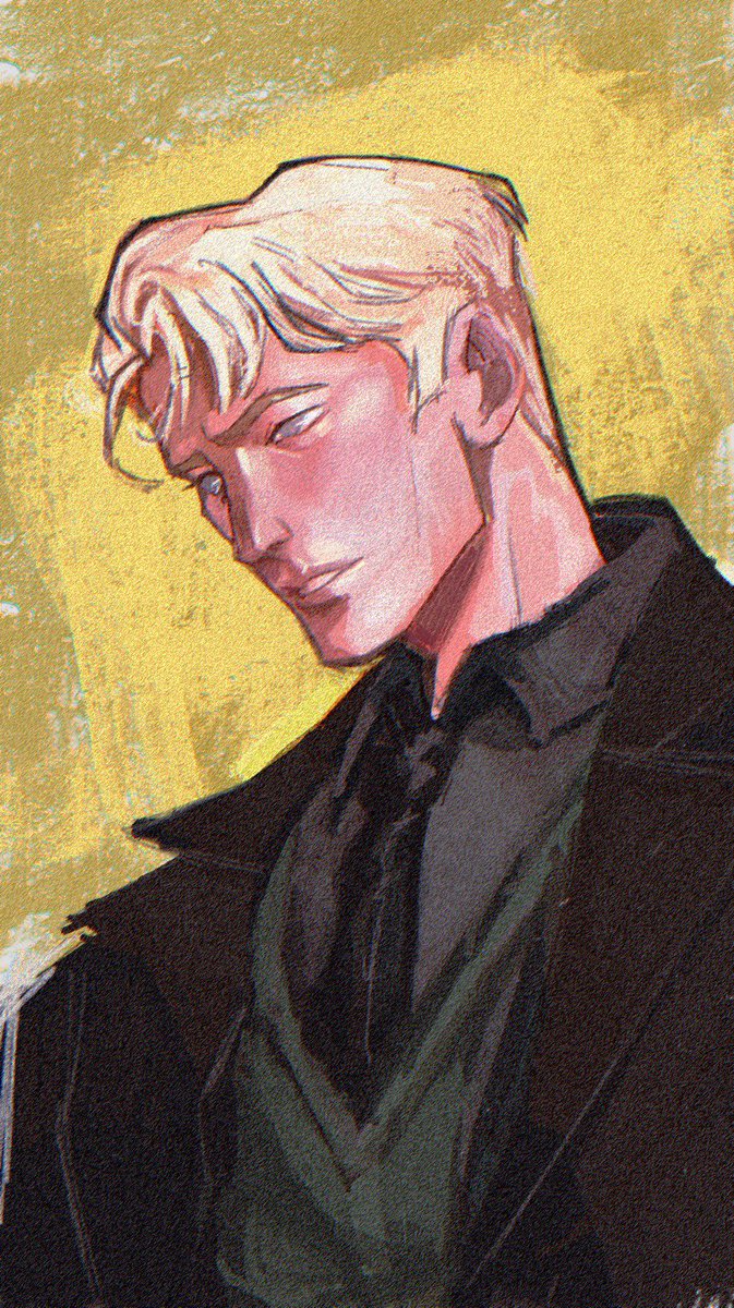 Painted on Procreate Pocket on my iPhone! I’m going on a short camping trip and I can’t bring my ipad so I’m trying to use my phone as a substitute, just in case I crave painting 🫠 #DracoMalfoy