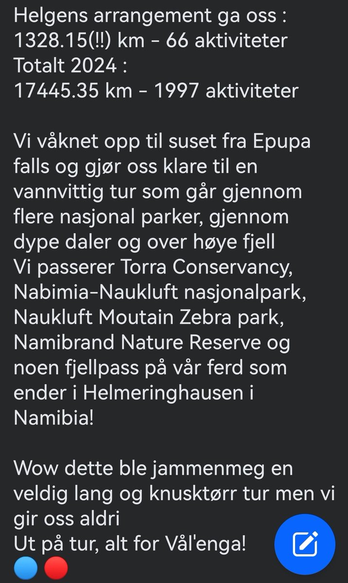 arveedvardo's tweet photo. For en gjeng folka i vålerenga powerwalkingslaug er!
Helgens virtuelle kransekake gikk til @PeterxHolmen og @NikolaiHolte som syklet til Kristiansand for å se vårt kjære Vål'enga
#oslosstolthet #stoltav
#komiform #inspirasjonihverdagen https://t.co/I3ZOu1nAD2