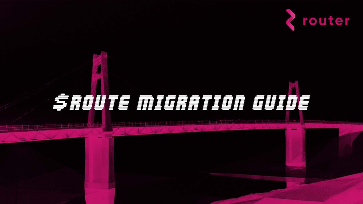 As we prepare for the launch of Router Chain, we are transitioning from a  bridge to a fully decentralized layer-1 blockchain. The token migration  marks a crucial step in our evolution–introducing new $