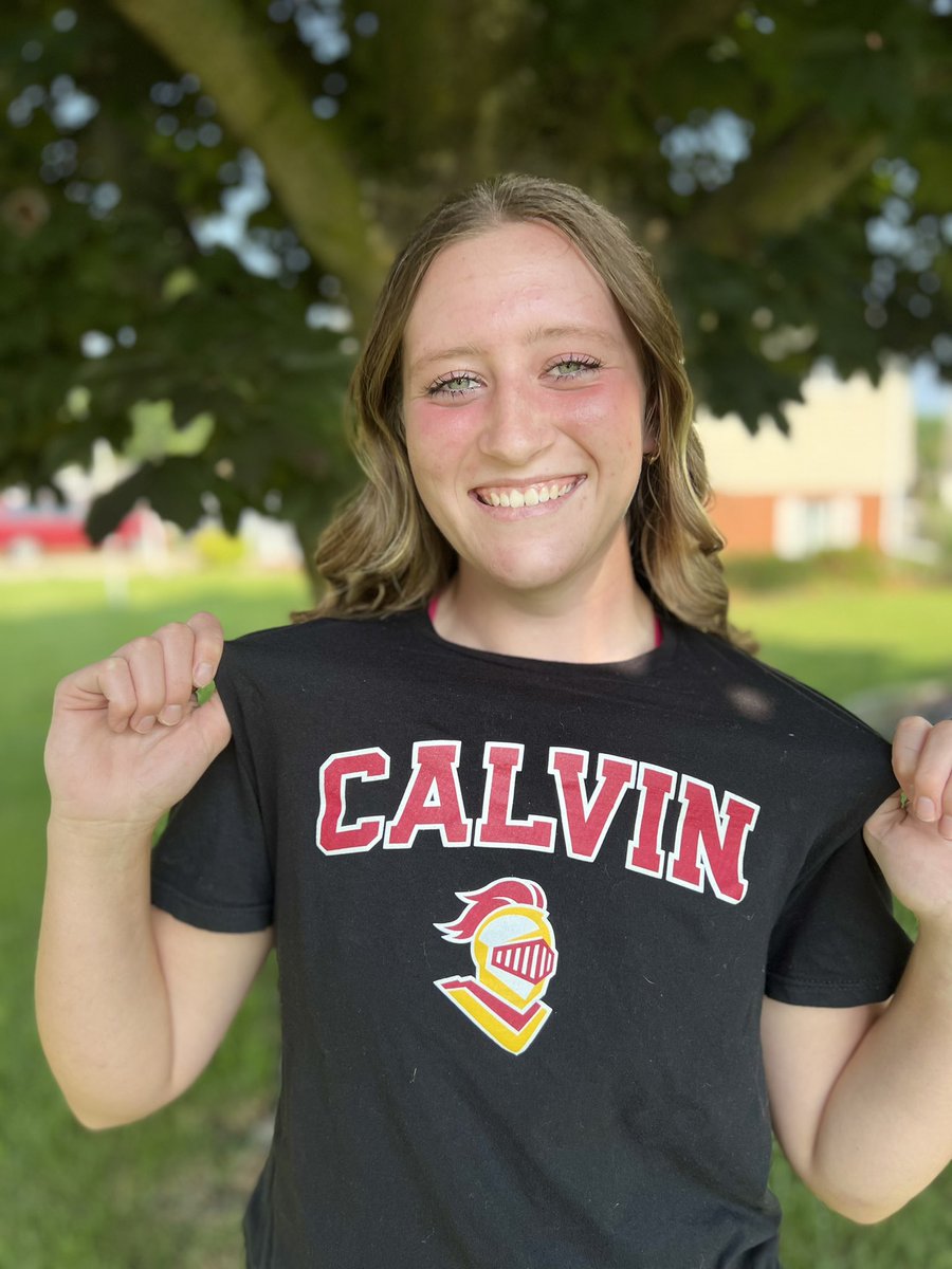ACoffey2025's tweet photo. Go knights!!❤️💛 
#committed 
@CalvinSoftball 
@BoltsCarson https://t.co/olHex3ucVX