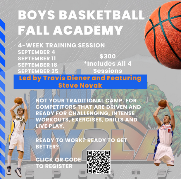Check out our Fall High School Boys Basketball Academy below 👇