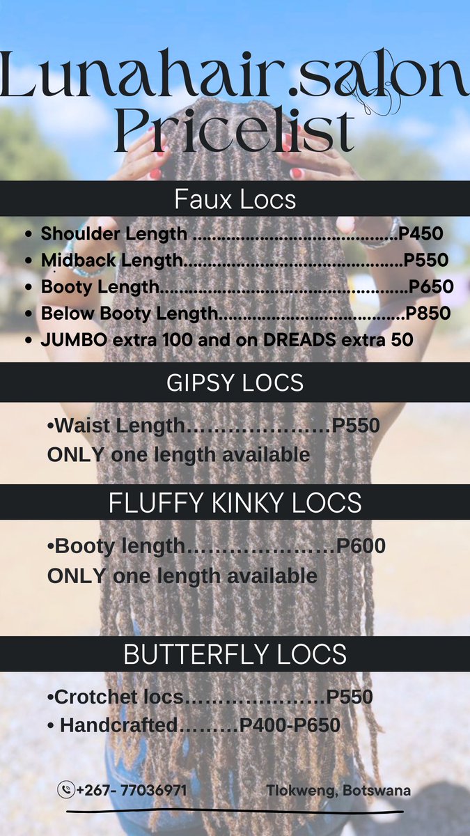 KatlegoChipo's tweet photo. P100 off til Thursday
Fix and supply
Based in tlokweng 
Call or app 77036971 for bookings https://t.co/cVtM211oLQ