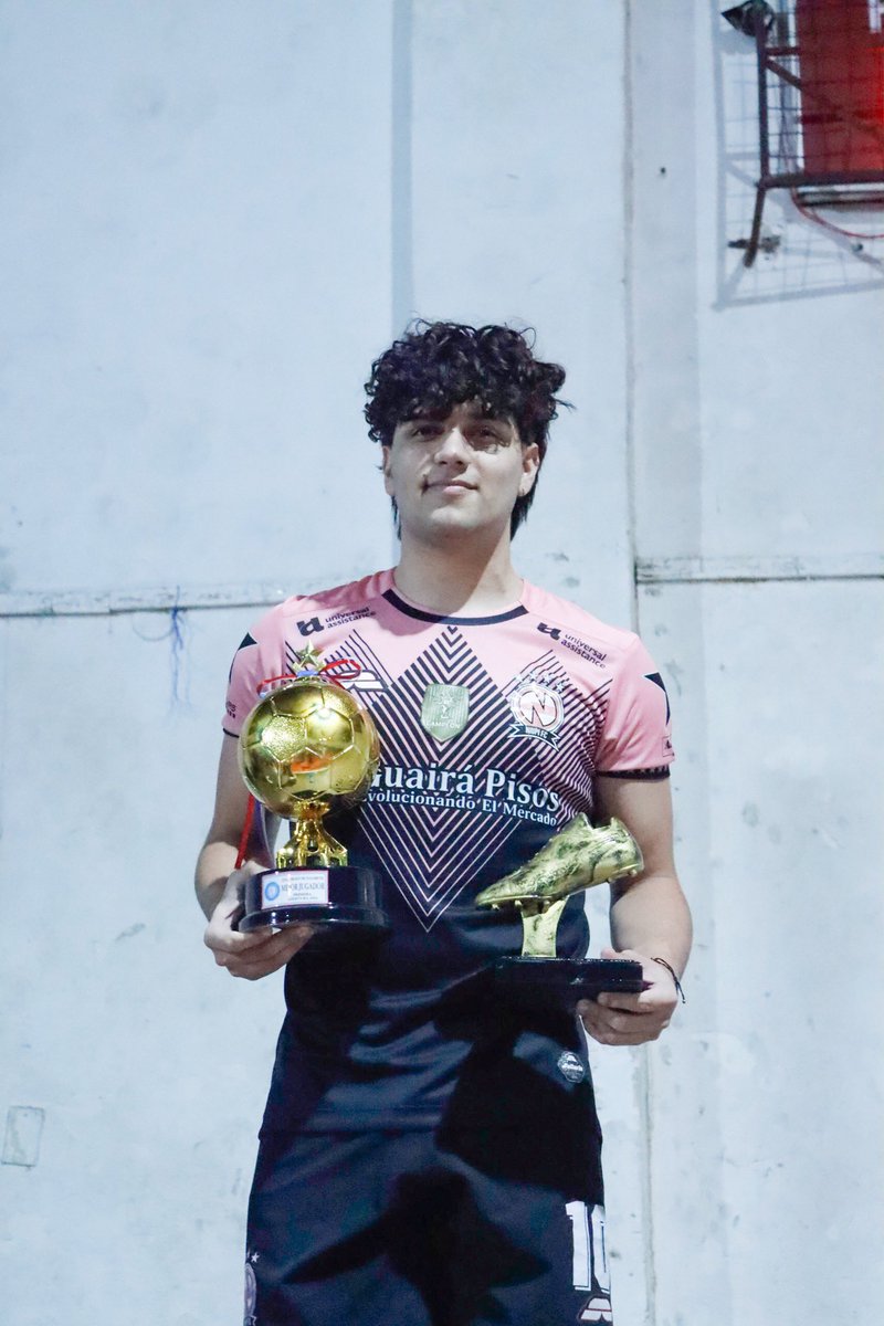 ExaNazareth's tweet photo. Sebastian Carballo Mejor Jugador y Goleador Categoría Futsal Primera Torneo Apertura 2024👏🏻
.
.
Felicitaciones! 🪄🎉💫 https://t.co/hNV75vlNq0