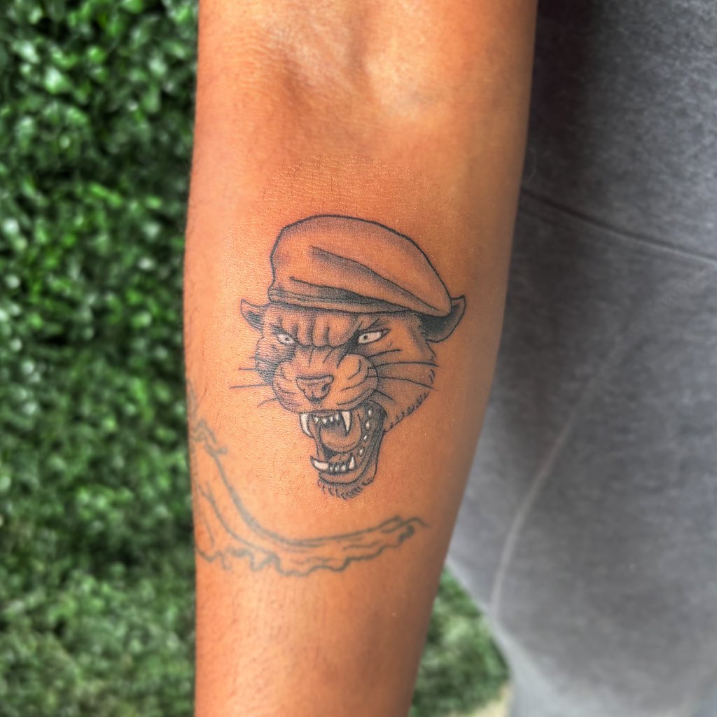 Black Panther Movement Tattoos