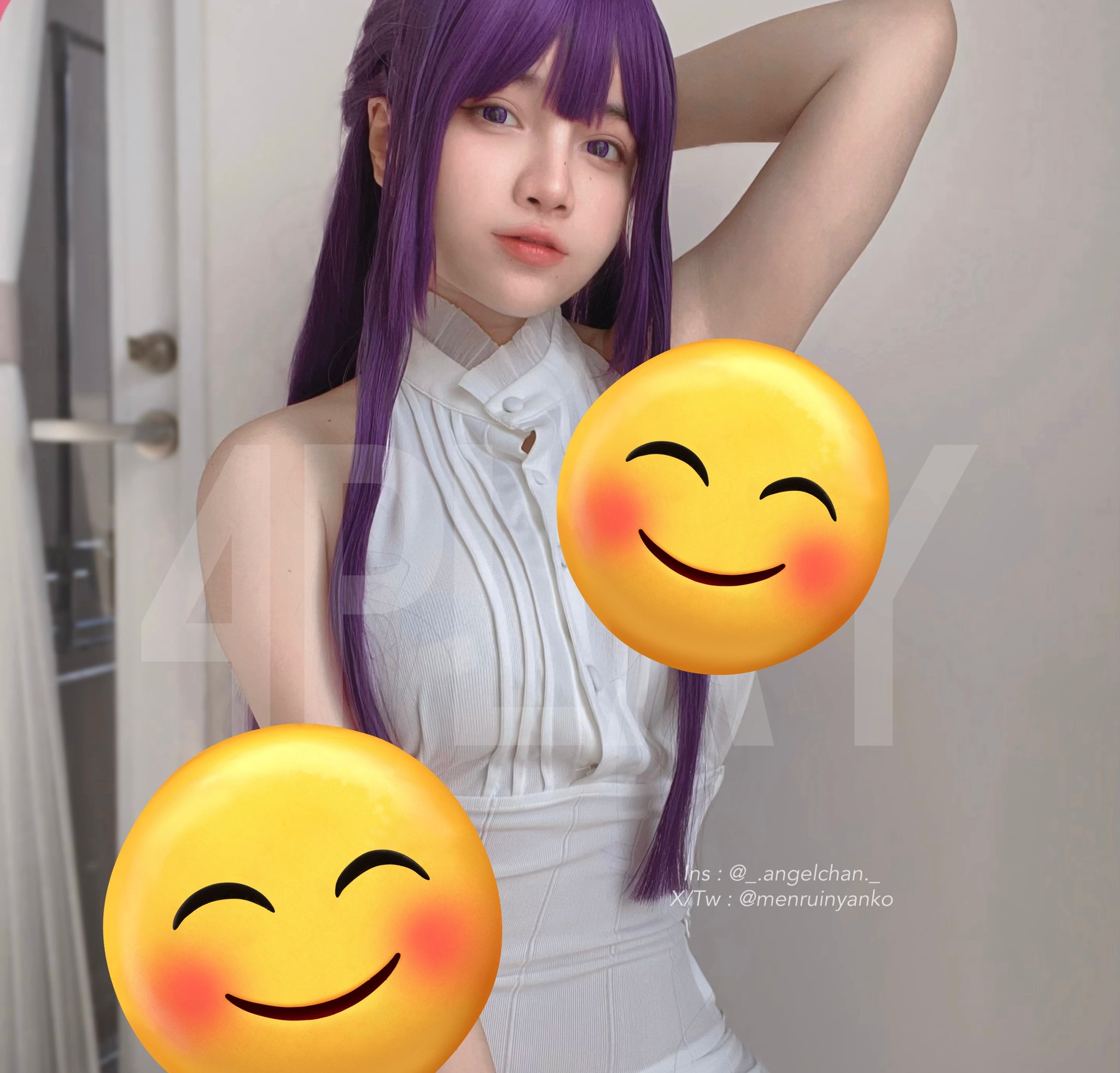 Galeri cosplay on X: Update terbaru!!! Angel Chan - Fern Fanart Link  Download t.cohF77cNehAn *Bantu like and rt ya gais!!  t.couvx1XzTrwM  X