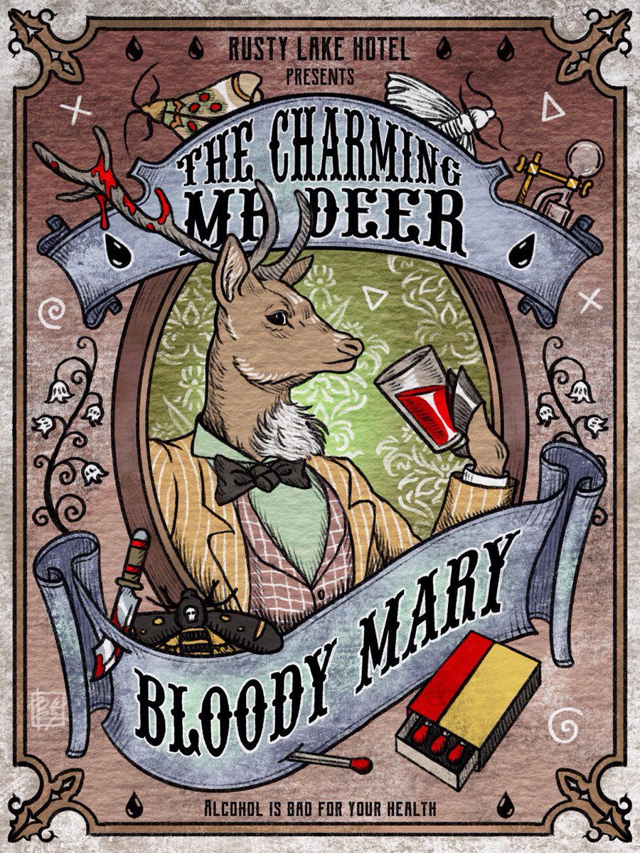 KatrinBarsArt's tweet photo. Room 1 - Mr Deer 🦌 🩸

Rusty Lake: Hotel

Also will be thankful for your support, likes, comments and subscriptions ❤️❤️❤️

@rustylakecom 
#rustylake #rustylakehotel #rustylakefanart #mrdeer #cubeescape https://t.co/3qIa84kqfX