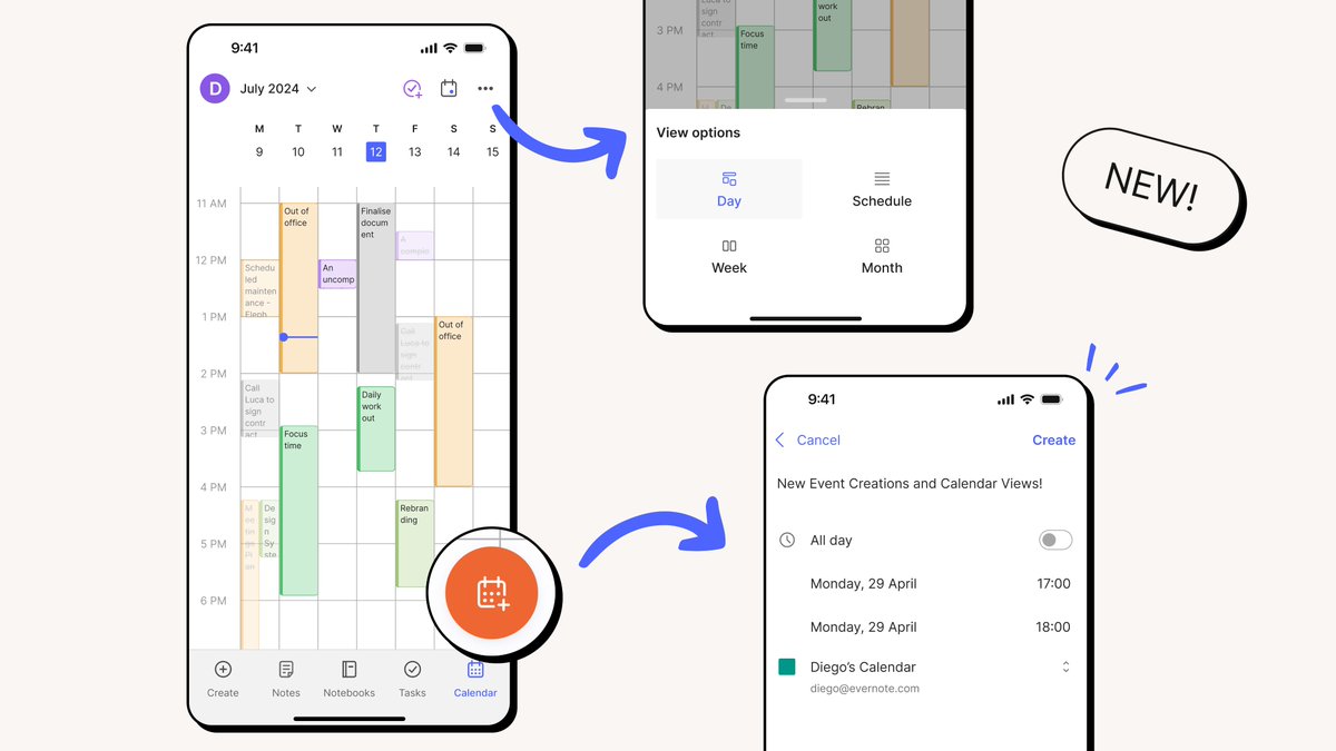 Evernote tweet media