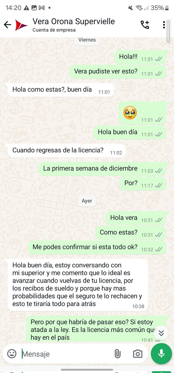 estefidelapaz's tweet photo. Lo mismo pensaba yo, pero acá la respuesta que tardaron 10 días en darme, cuando les expliqué mi situación. https://t.co/pFquYuUfbZ