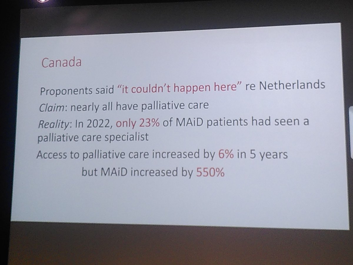 sonyaheatherb's tweet image. Powerful talk by Baroness Finlay at @wolfsonpallcare 
 #CreatingConnections conference about risks of euthanasia - worrying amount of silent abuse amongst older people with potential for coercion