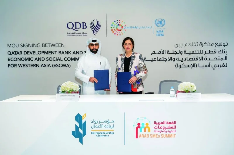 GulfTimes_QATAR's tweet photo. ‘#Rowad’ Qatar Entrepreneurship Conference 2024 hosts 3rd #Arab_SME_Summit
https://t.co/UIyF2wn0gH https://t.co/fgC3Tj4vPR