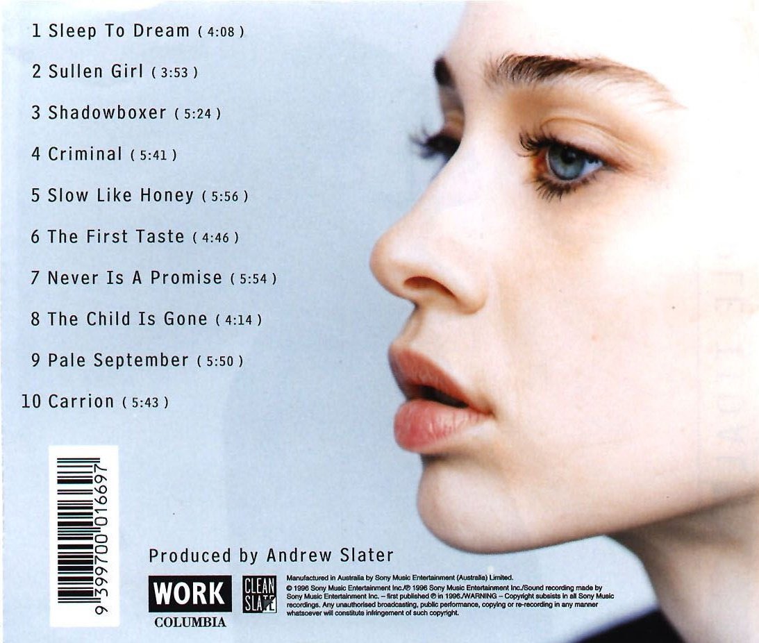 theidlerapple's tweet photo. On this day 28 years ago, Fiona Apple released her debut studio Album "Tidal". The album's most popular single, won a Grammy Award for Best Female Rock Vocal Performance in 1998.

What are your favorite songs from this album? https://t.co/PrzTomqLKj