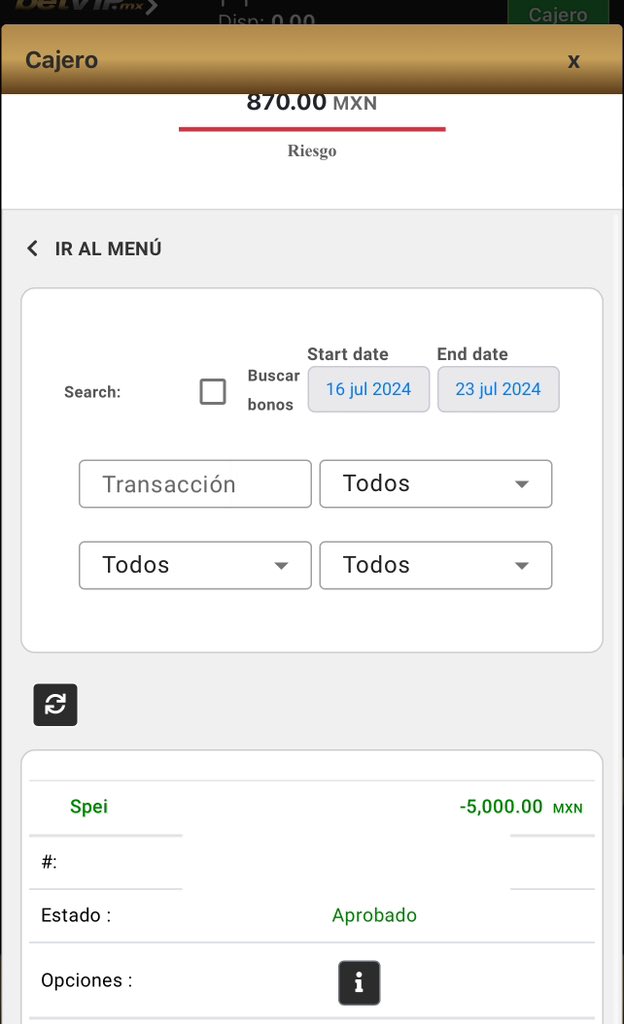 huedapicks's tweet photo. Pues BetVip si cumplió y mi amigo que le ayude ya sacó 5000 del puro bono de bienvenida. 

Ya están en su cuenta. 

Voy a hacer un grupo GRATUITO para que todos se registren y juguemos solo el ROLLOVER. 

Apuestas sin riesgo 

Denle rt y mándenme dm para que los meta https://t.co/s89tGLxZo3