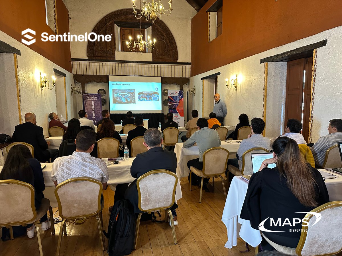 ¡El Bootcamp de <a href="/SentinelOne/">SentinelOne</a> ya ha comenzado!
Hoy, estamos en la Hacienda de los Morales, donde nuestros #PartnersDeMAPS están recibiendo un entrenamiento intensivo en las avanzadas soluciones de #ciberseguridad de #SentinelOne.