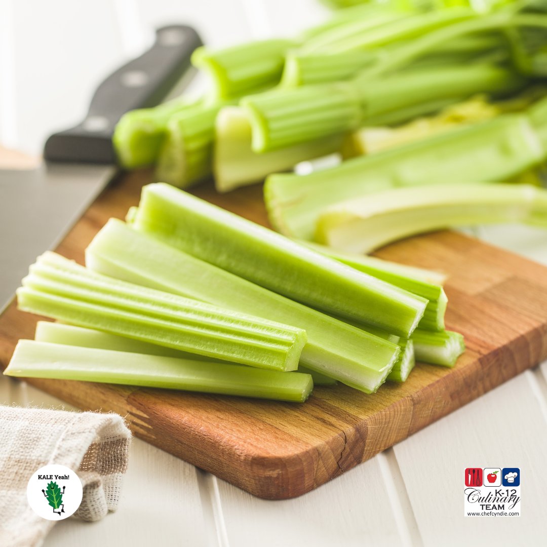 Attention K-12 nutrition professionals! Celery: Preparing and Handling in School Kitchens. Click the link to learn more. chefcyndie.com/celery-prepari…