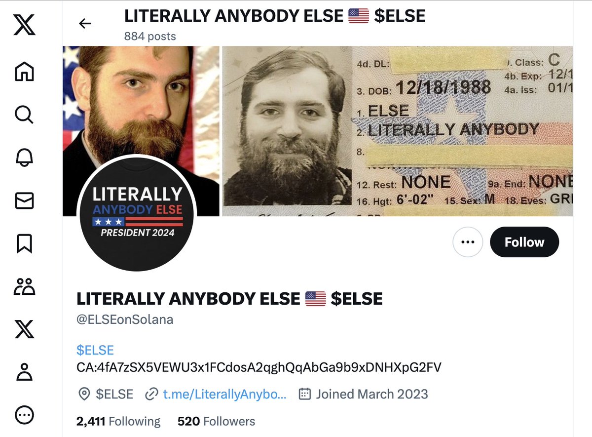 Literally Anybody Else tweet media