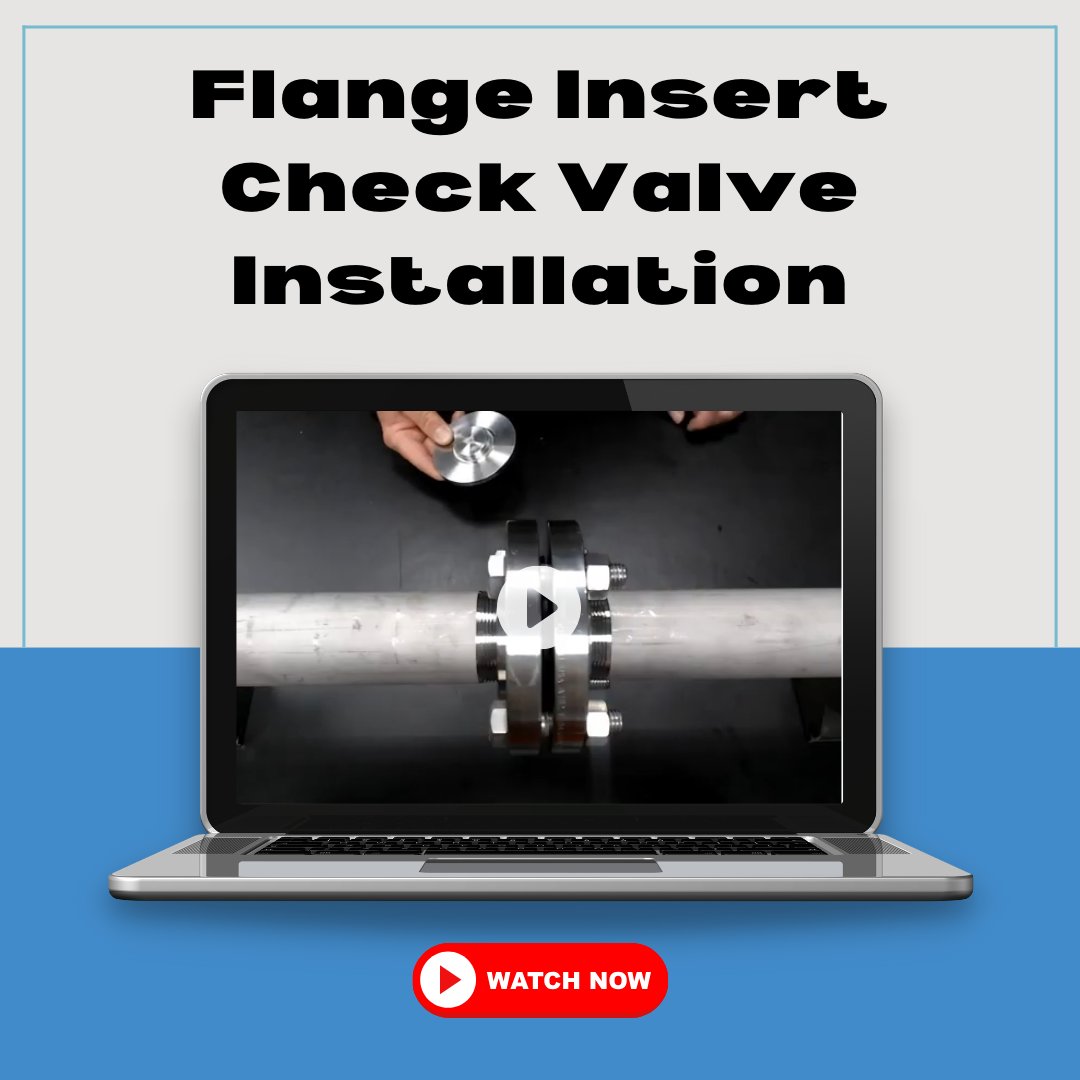 CheckAllValve's tweet image. Learn how to install the Check-All Valve Flange Insert Series spring check valve into a piping system with our step-by-step guide. Watch now: youtube.com/watch?v=L-4BKC…
#CheckAll #ValveInstallation #YouTubeTutorial #PipingSystems #SpringCheckValve