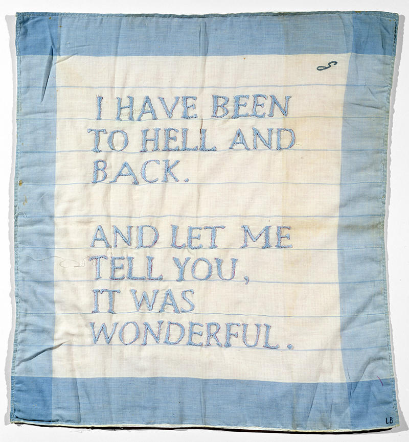 AlejandroMBravo's tweet photo. En la nueva de Almodóvar aparece una obra de Louise Bourgeois titulada «He estado en el infierno y vuelto. Y déjame decirte, fue maravilloso». Y la foto «Duelo» de Cristina García Rodero. Como nada es casual con él, nos esperan maternidades heridas y mujeres de vida intensa. https://t.co/acGNcrbpyc