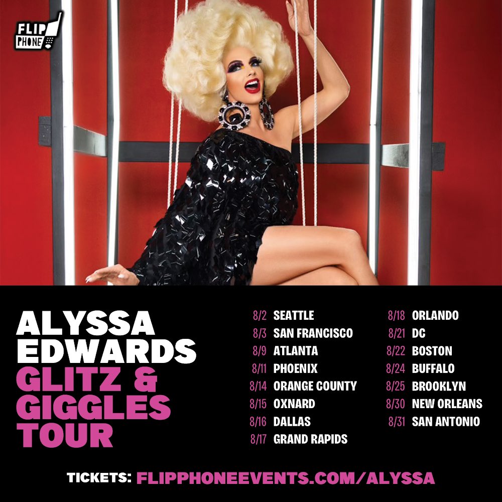 I’m packing my purse as I can’t wait to see you all coast to coast to share The Glitz &amp; A Few Giggles beginning August 2‼️Get your tickets 🎟️ 💃🏼
thealyssaedwards.com