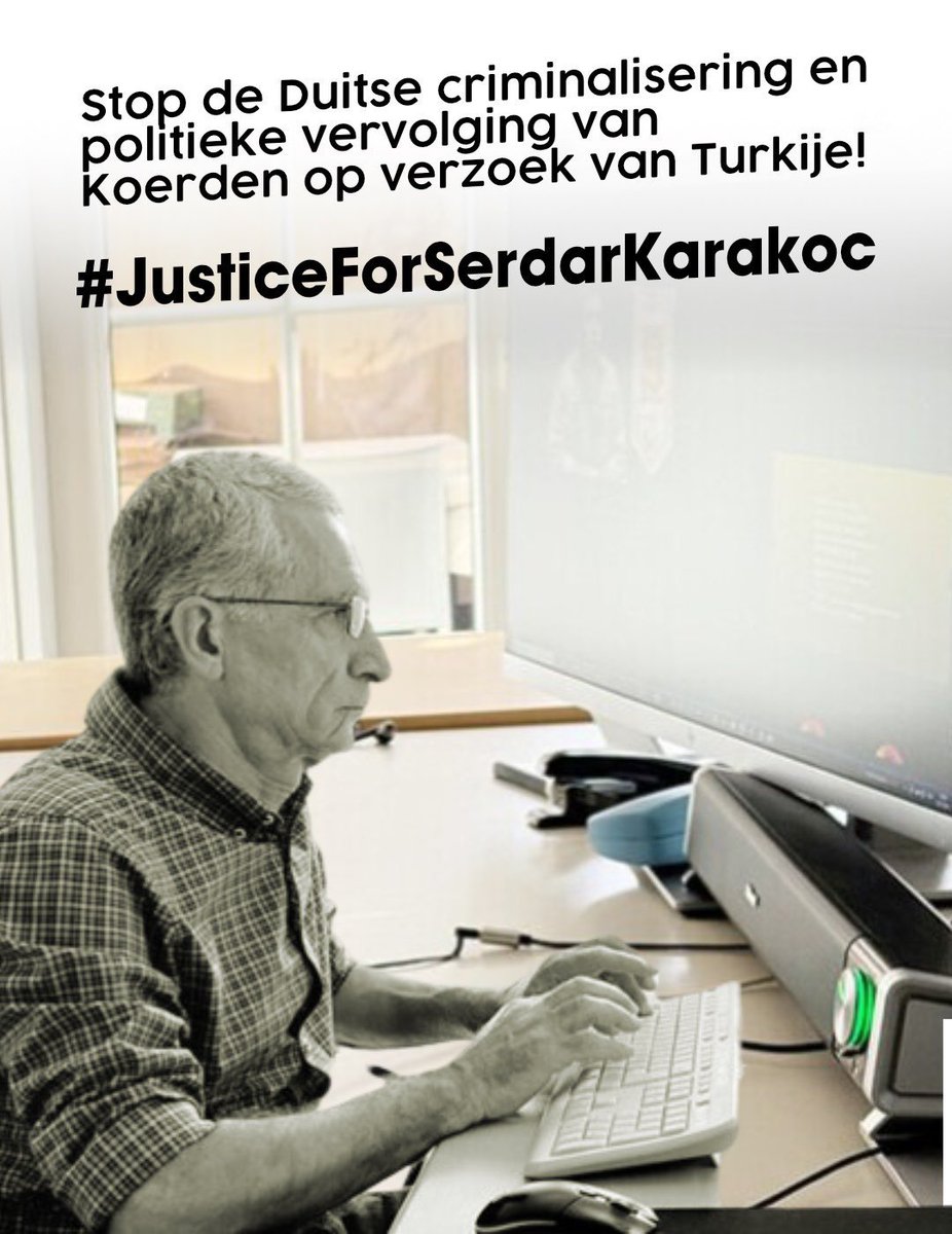 Wij eisen dat de Nederlandse rechterlijke macht de belemmeringen voor de vrijheid van de Koerdische journalist Serdar Karakoc wegneemt! Wij dringen er bij de Europese politici op aan niet toe te geven aan de druk van Turkije.
@ministerieJen
<a href="/ministerjenv/">Foort van Oosten</a>
#FreeSerdarKarakoc