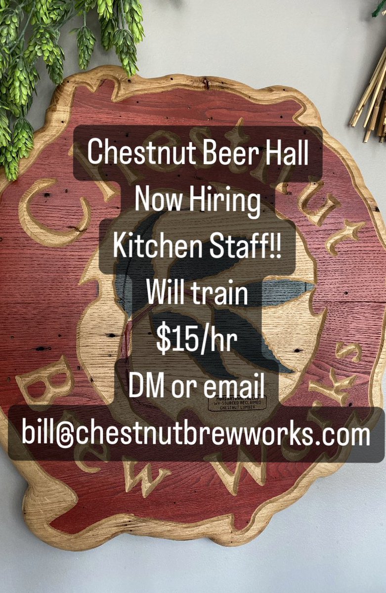 Chestnut Brew Works tweet media