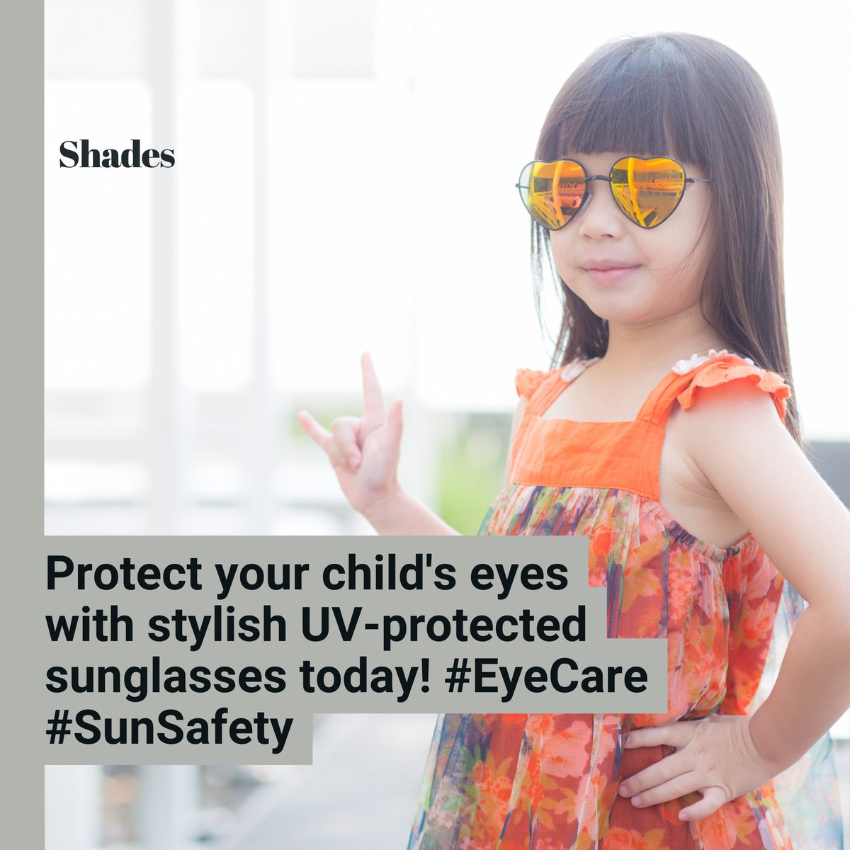 Only 32% of kids wear UV-protected sunglasses, despite 74% using sunscreen. Start early with proper eye protection to shield young eyes from UV exposure! 🌞🕶️ #HawaiianEyeCenter #HEC #EyeHealth #Hawaii #Honolulu #SunSafe #UVSafetyMonth #HECSunSafe