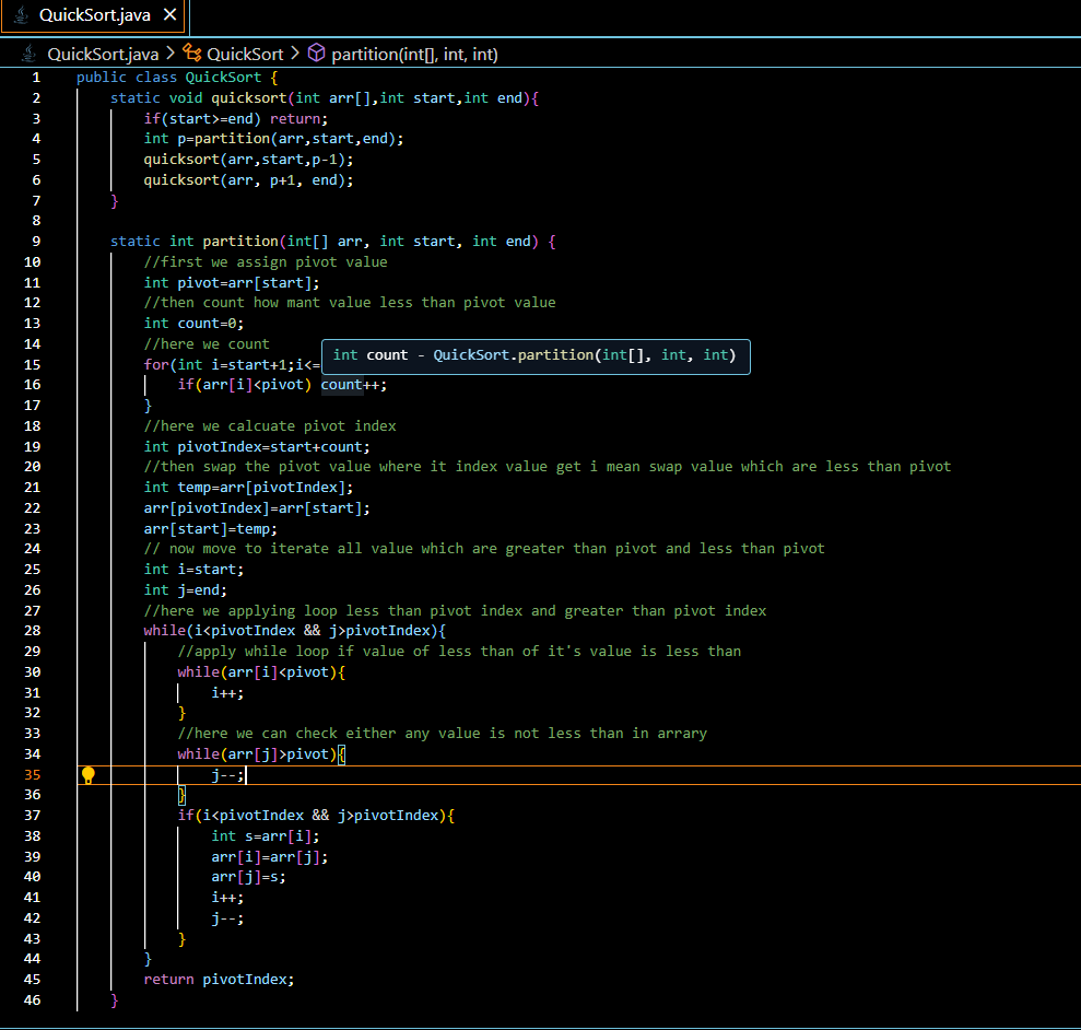 bh_fsdev's tweet image. 🌟Day 2 DSA Progress Update! 🚀 Started with Striver's A2Z DSA Sheet
Topic Cover
1.Merge Sort
2.Quicksort
3.Find Largest Element in Array
4.Find Second Largest Element in Array
code:shorturl.at/XcUAG
Building foundational skills in DSA!
#DataStructures #CodingInProgress