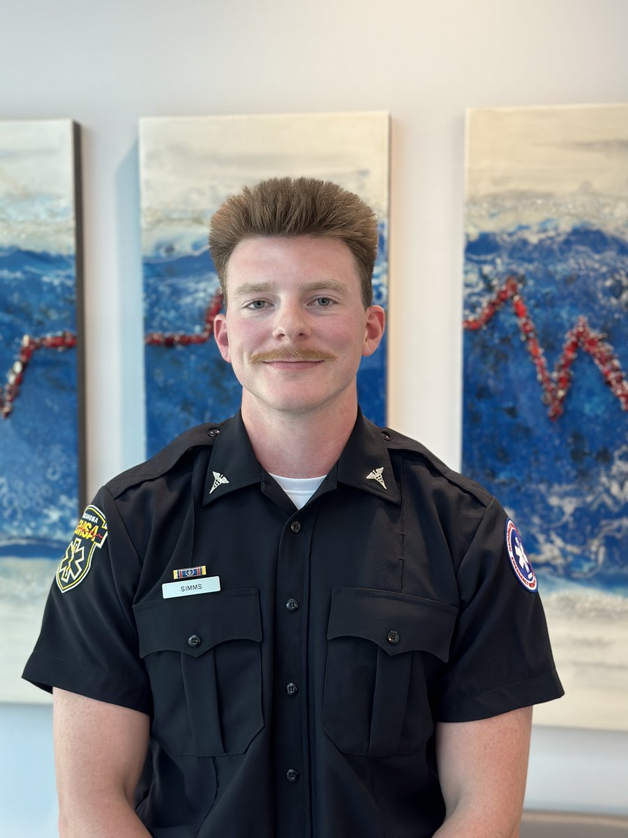 Did you know that EMSA has its own Logistics Department to ensure every EMSA ambulance is cleaned, stocked, &amp; ready to hit the streets? Kyle Simms started his EMSA career in the Logistics Department, which gave him an edge when he enrolled in the in-house EMT program. #emsaok